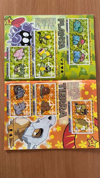 Pokémon 1999 - Álbum cromos