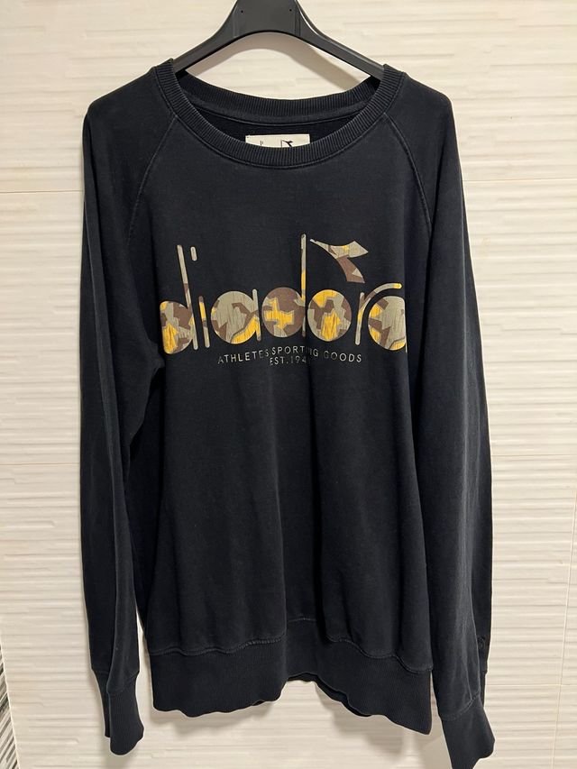 Sudadera Diadora negra