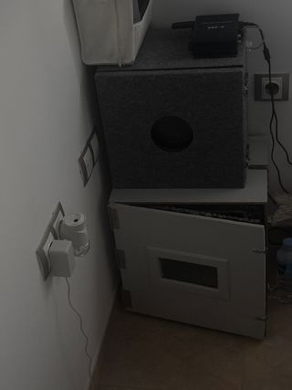 cajon educador zambrana con radio