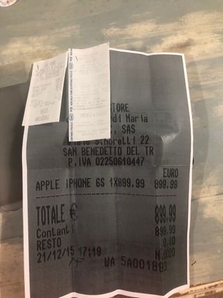 iPhone 6S plus rose gold 99% batteria