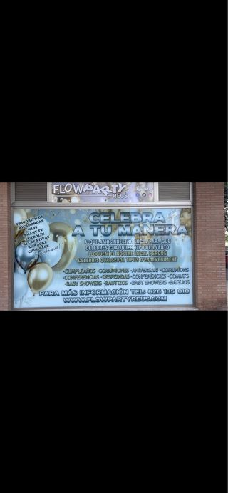 Alquiler local fiestas Reus