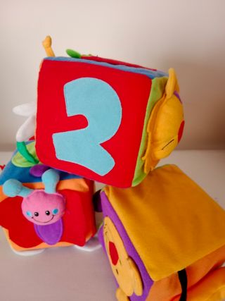 Dados apilables bebé animales