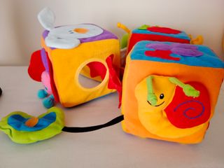 Dados apilables bebé animales