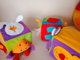 Dados apilables bebé animales