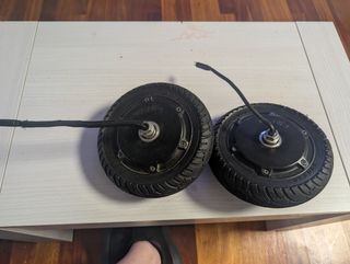 2 Motores ETWOW GT con sus  ruedas