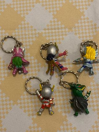 Saint Seiya Cavalieri dello Zodiaco Keychain Set