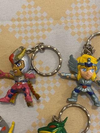 Saint Seiya Cavalieri dello Zodiaco Keychain Set