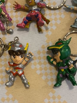 Saint Seiya Cavalieri dello Zodiaco Keychain Set