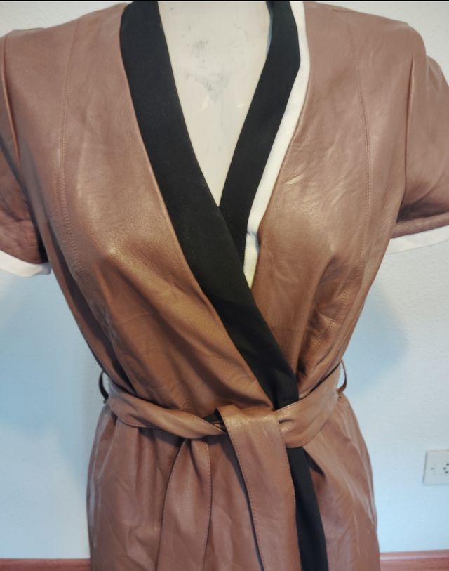 Vestido PianuraStudio marrón