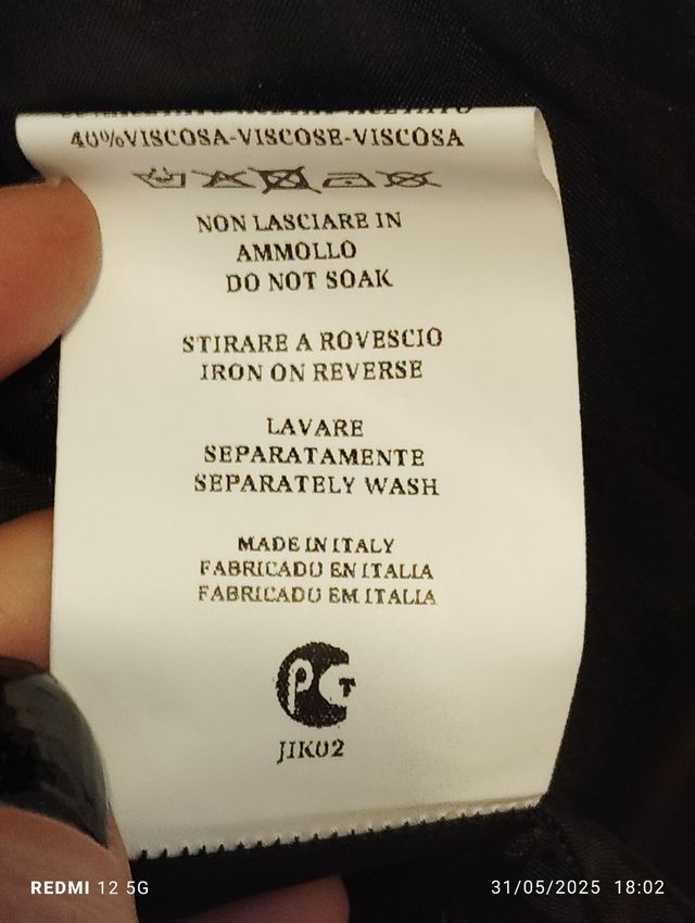 Vestido PianuraStudio marrón