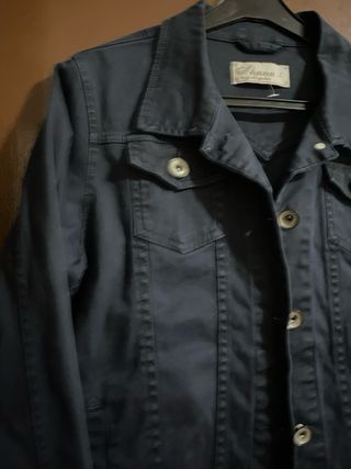 CHAQUETA NUEVA L VAQUERA SHANA AZUL MARINO MUJER