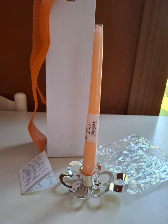 2 Portacandele nuovi Bagutta 