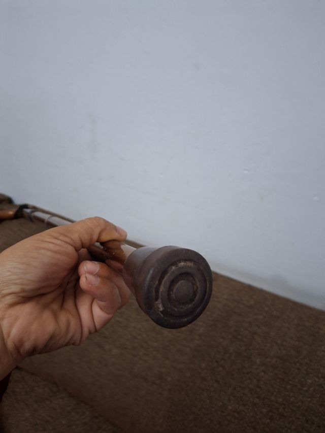 Bastone Regolabile Marrone Dorato