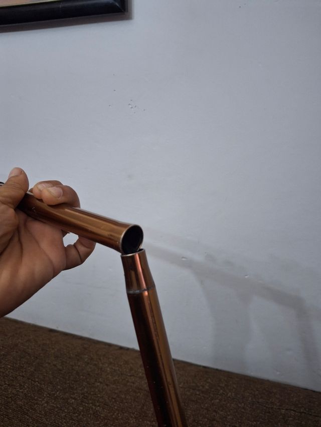 Bastone Regolabile Marrone Dorato