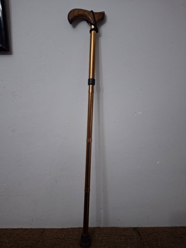 Bastone Regolabile Marrone Dorato