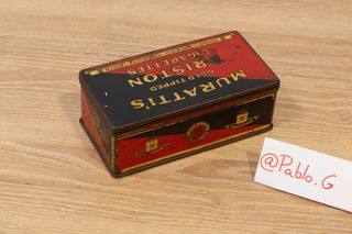 Caja metal vintage Muratti’s Ariston 1920s