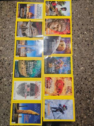 Revistas de national geographic