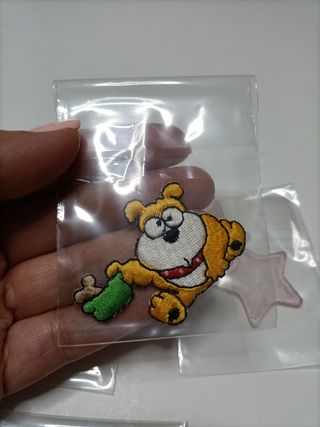 Parches bordados infantiles