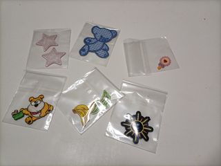 Parches bordados infantiles