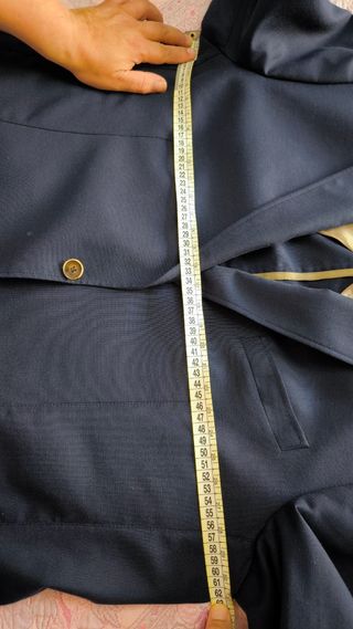 Giacca Uomo Cotone Blu Tg. 56