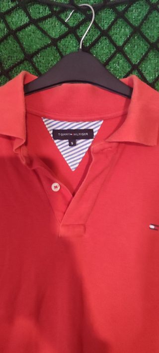 Polo Rojo Tommy Hilfiger