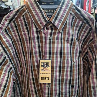 Camisa Wrangler Twentyx L nueva hombre