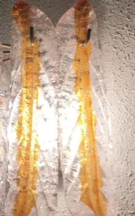 Aplique Lámpara  Cristal Murano 