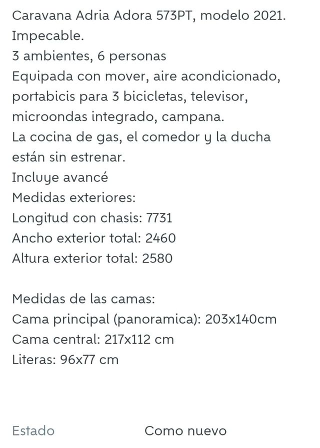 Adria Adora 573PT - Caravana 2021