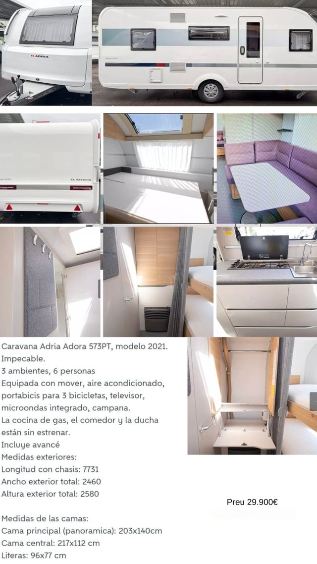 Adria Adora 573PT - Caravana 2021