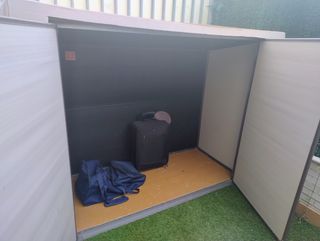 Caseta jardín exterior - plástico