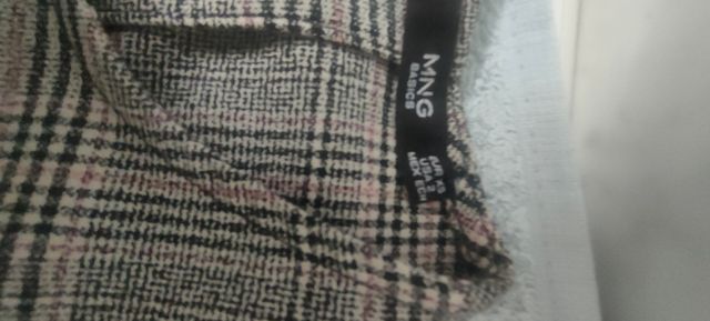 Camisa cuadros MNG Basics