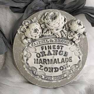 2 Plaquitas Decorativas Shabby Chic (2 uds.)