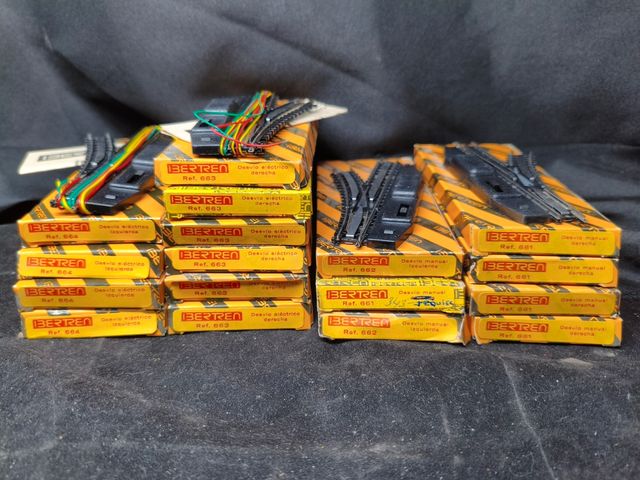 Desvíos Ibertren: Eléctricos y Manuales, Escala 3N