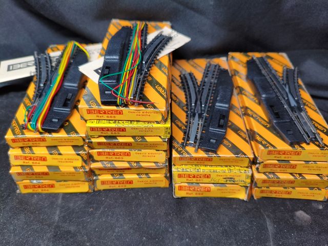 Desvíos Ibertren: Eléctricos y Manuales, Escala 3N