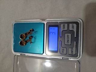 Antiguos Pendientes de  oro 18k
