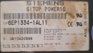Fuente alimentación Siemens SITOP POWER10