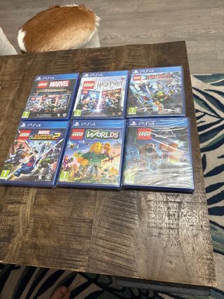 6 Juegos LEGO PS4 (PlayStation 4) precintados