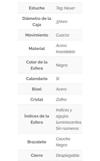 Tag Heuer Reloj Profesional 200m +caja Tag