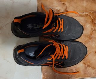 Zapatillas U-Power Gris/Naranja