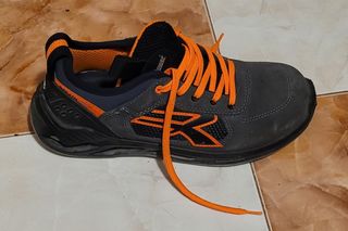 Zapatillas U-Power Gris/Naranja