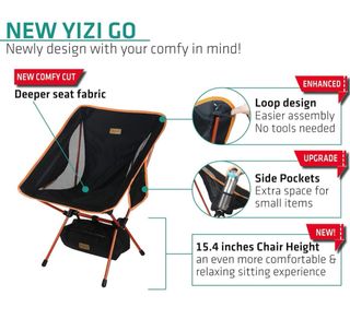 2 Sillas Plegables Ultraligeras TREKOLOGY