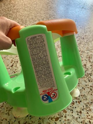 Asiento bañera bebé OK Baby Crab