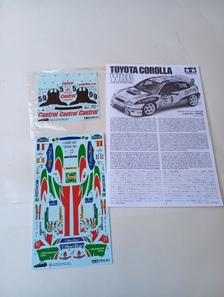 Maqueta Toyota Corolla WRC