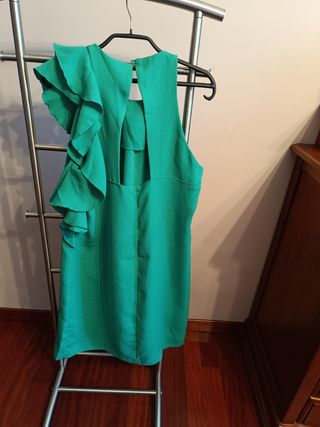 Vestido verde Sfera - Talla M