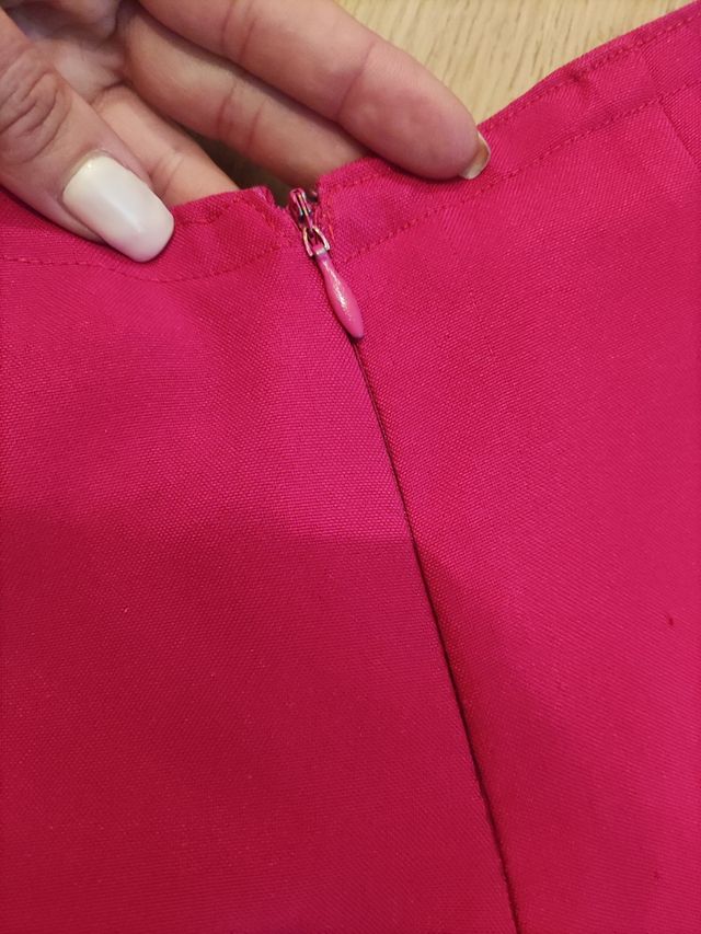 Shorts niña fucsia -talla 5