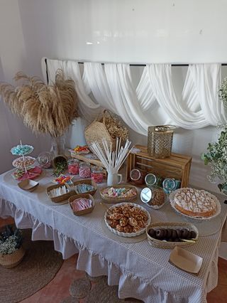 Mesa dulce para eventos