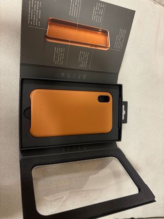 Mujjo Funda Piel iPhone XR