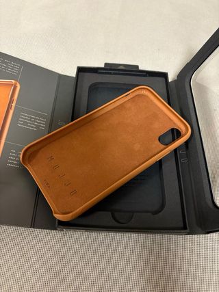 Mujjo Funda Piel iPhone XR