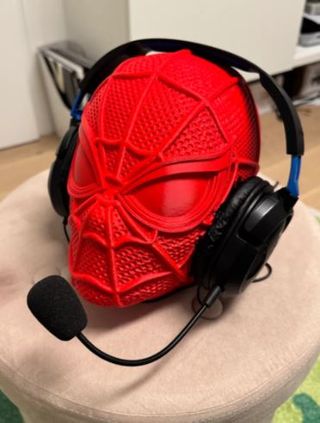 Soporte de auriculares Spiderman.