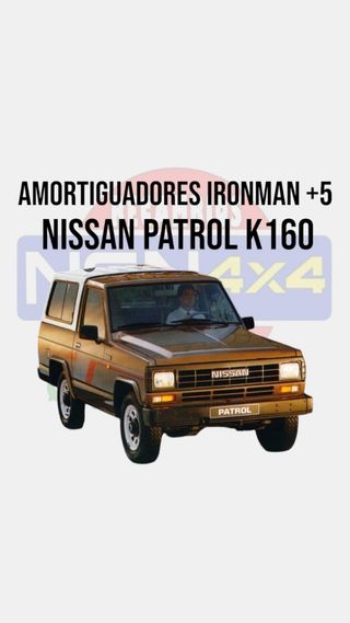 Amortiguadores Ironman +5 Nissan Patrol K160